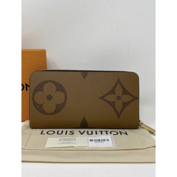 Louis Vuitton Zippy Wallet Reverse Monogram Giant Brown - Picture 4 of 12